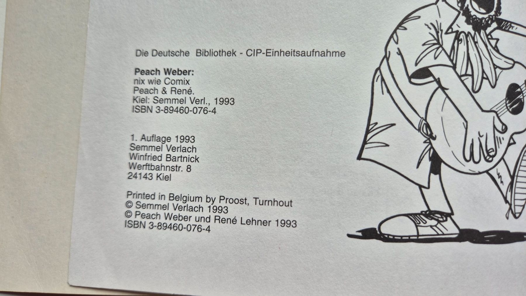 Comics: Peach Weber - Das Buch  / Nix wie Comix – Gebraucht aus Niederweningen von Obson 1