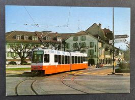 Genève Rondeau de Carouge. Motrice prototype Düwag, 1984