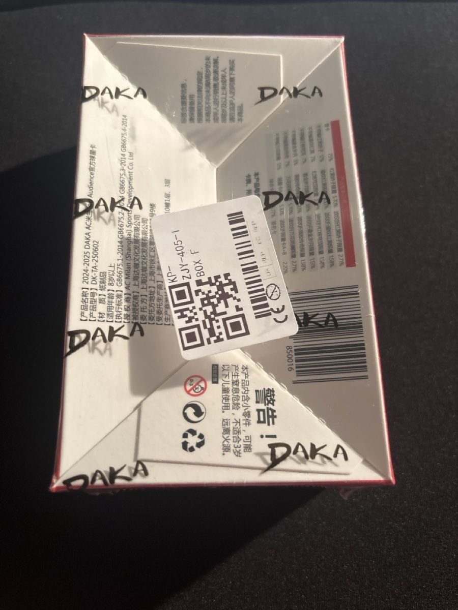 Carte collezionabili: AC Milan - Top Audience 2024-25 - Box - DAKA – Nuovo e nell'imballaggio originale da Kaiseraugst venduto da Baum_12 2