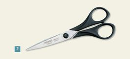 DAHLE Profi-Haushaltschere, 18 cm, Stahl, schwarzer Griff
