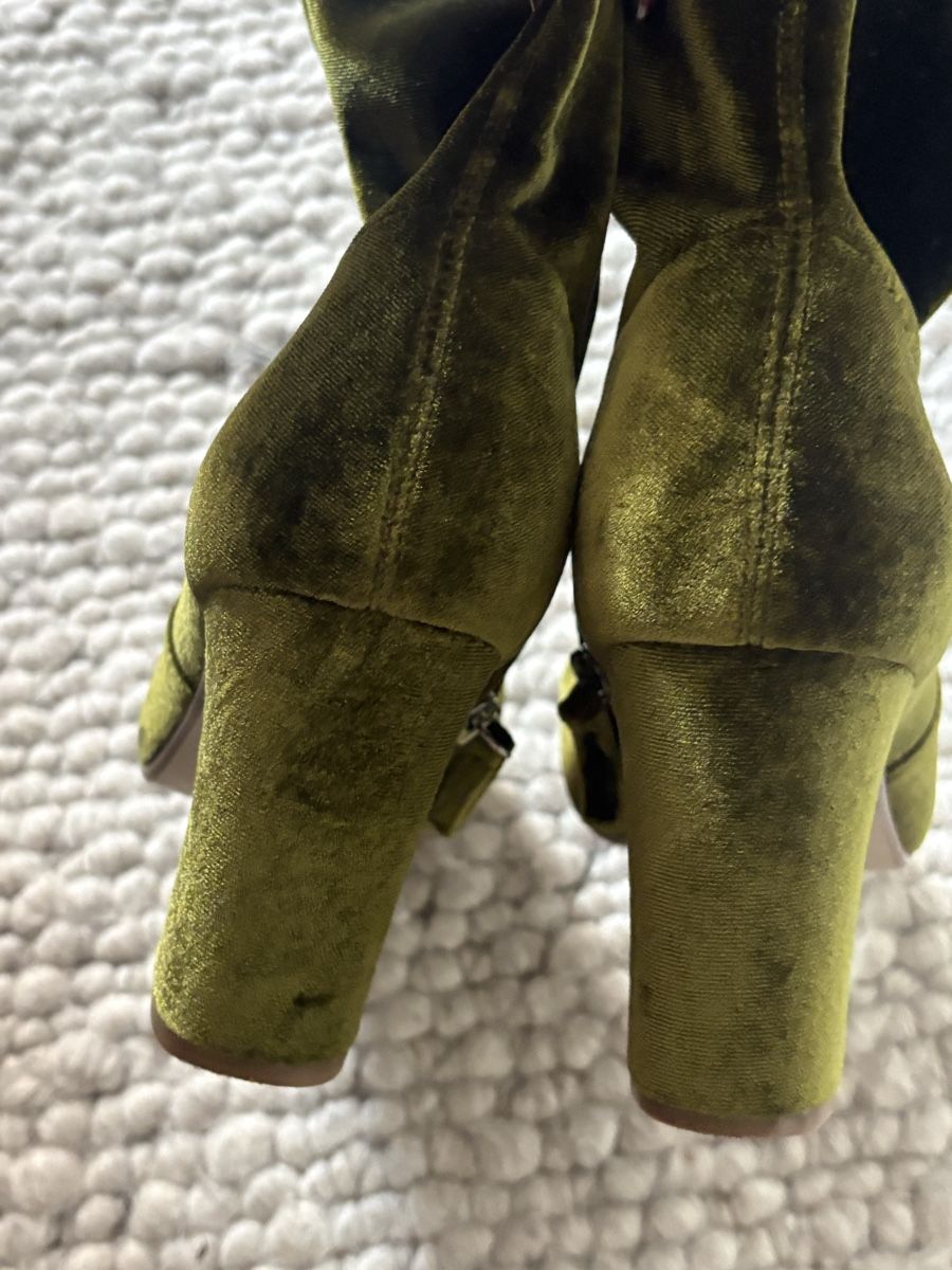 Steve Madden Scarpe da donna: Steve Madden Heel Booties aus Samt 39 – Nuovo (secondo la descrizione) da Zürich venduto da chloe26 1