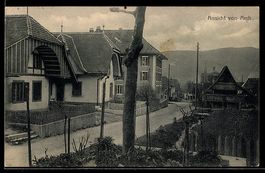 AK Arch, Straßenpartie mit Wohnhäusern