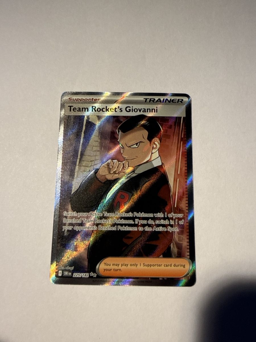 Pokémon Sammelbilder & Trading cards: Team Rocket’s Giovanni - 225 – Neu (gemäss Beschreibung) aus Ascona von Prime333389