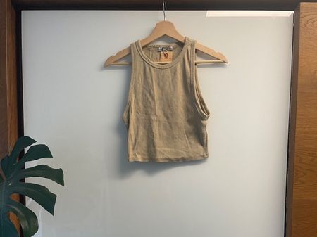Zara L top beige