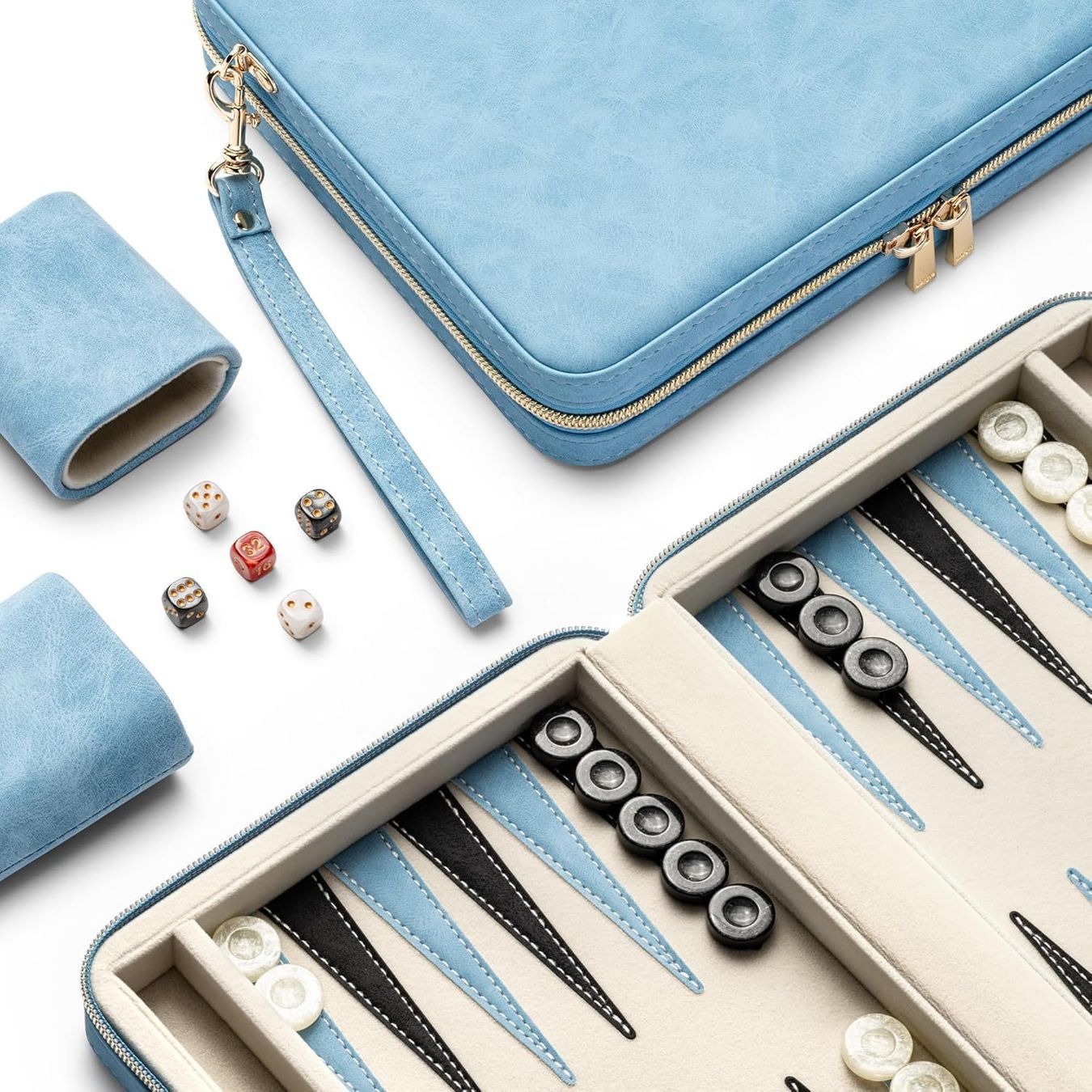 Spiele: Backgammon klassisches Brettspiel mit faltbarem – Neu und originalverpackt aus Hundwil von Stallone6