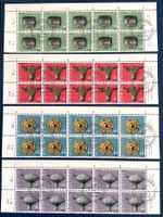 1974 Pro Patria Archäologische  10er Satz ET mit Tabs Fr- It