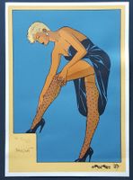 Philippe Berthet Pin-up Librairie Apostrophes signiert+numm.