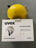 Uvex Pheos Alpine Multifunktionshelm gelb gebraucht