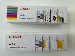 LTECH Kontroller 2 Typen: WiFi-101-RGBW und WiFi-101-CT