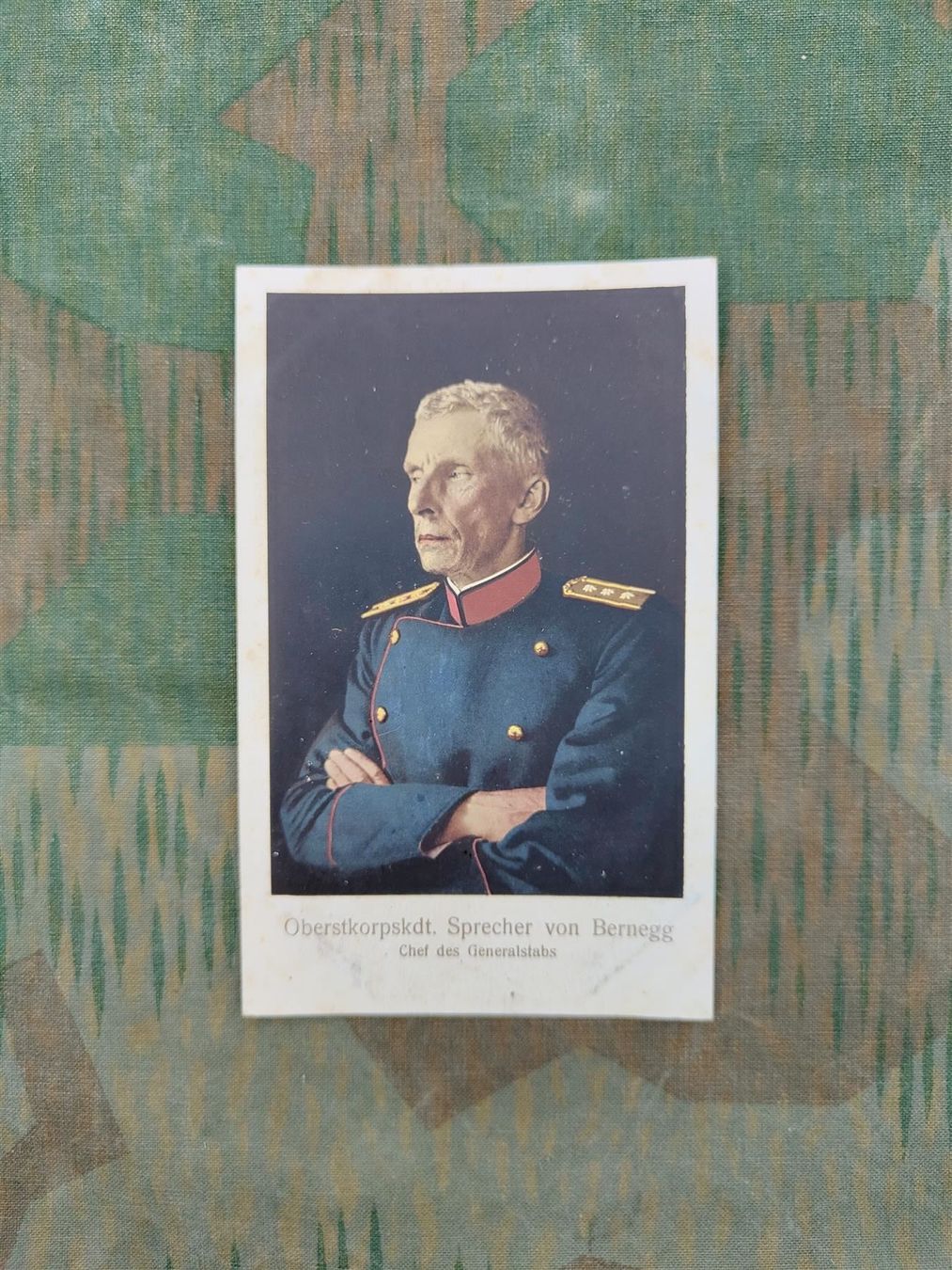 Accessori: Postkarte Chef des Generalstabs – Usato da Bauma venduto da SwissMilitaria