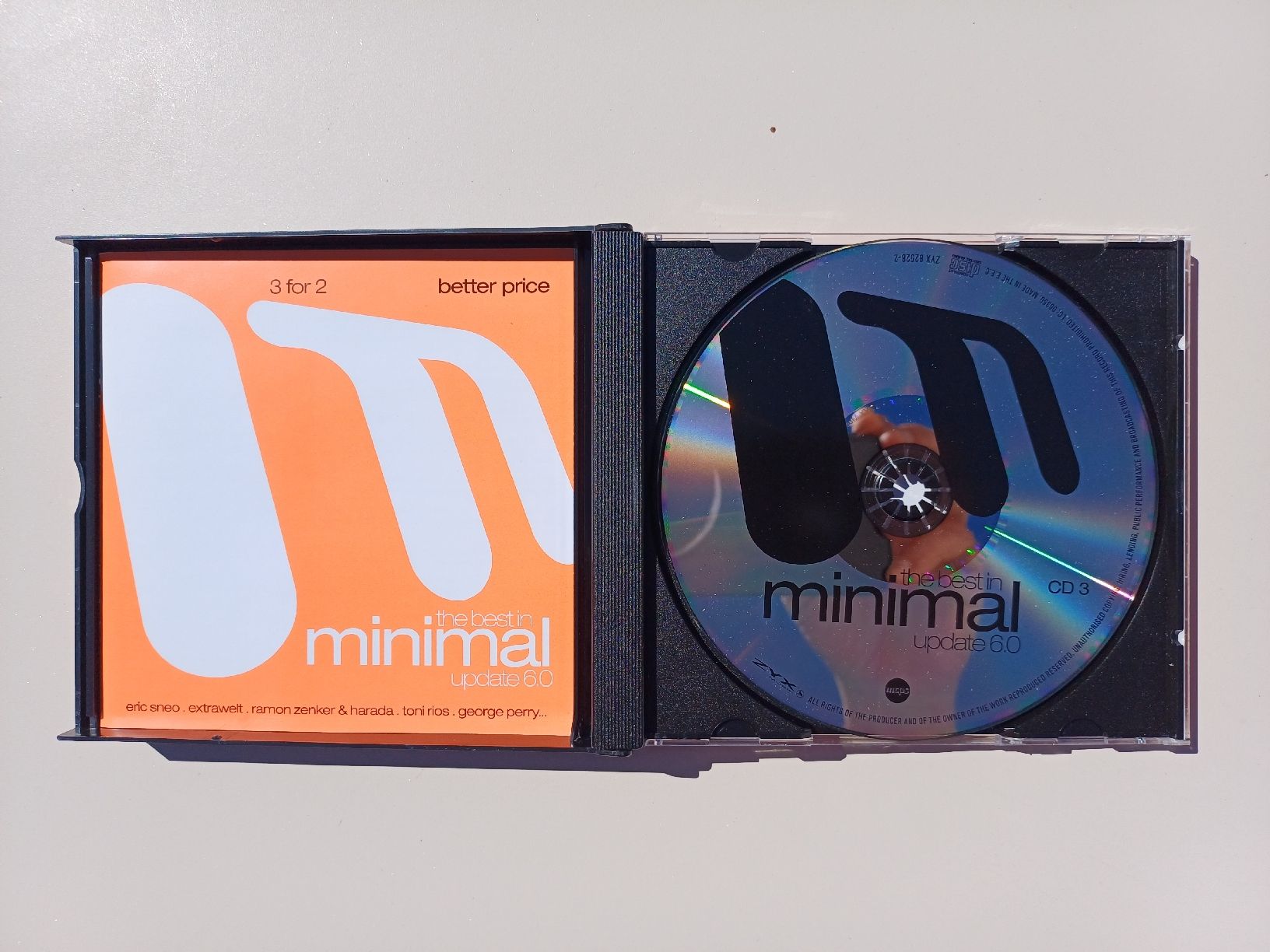 CD: The Best in Minimal - Update 6.0 - CDx3 – Usato da Begnins venduto da Drastic-Sound 4