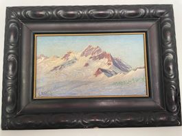 Elsa Köberlé (1881–1950) – Blick vom Mönch auf die Jungfrau,