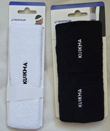 NEU Schweiss Kopfband und Handgelenkbänder Kuikma Decathlon