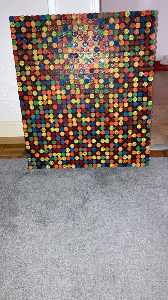 Dipinti: Tableau art abstrait  – Usato da Lausanne venduto da gonav08
