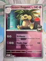Pokémon TCG – Team Rocket's Exeggutor Rocket Pattern(ASC078)