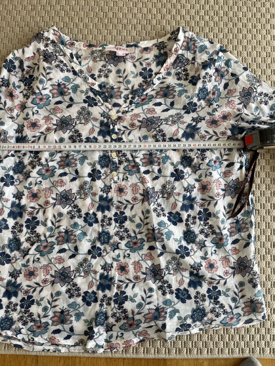 Camicette: Bluse mit Blumenmuster, Afivel, 40 – Usato da Solothurn venduto da Bobesch08 4