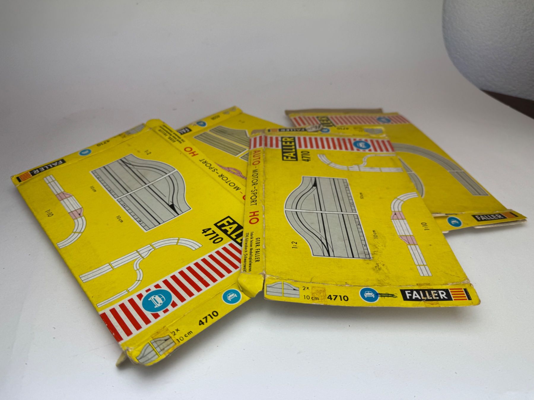 Faller Piste: GB- Faller AMS Alte Original Verpackungen – Usato da Elm venduto da Wikmtz