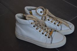 Halbschuh, Navyboot, Gr 35