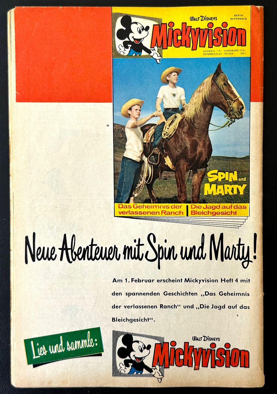Comics: Mickey Maus Nr. 5 1963 – Gebraucht aus Seltisberg von quadartswiss 1