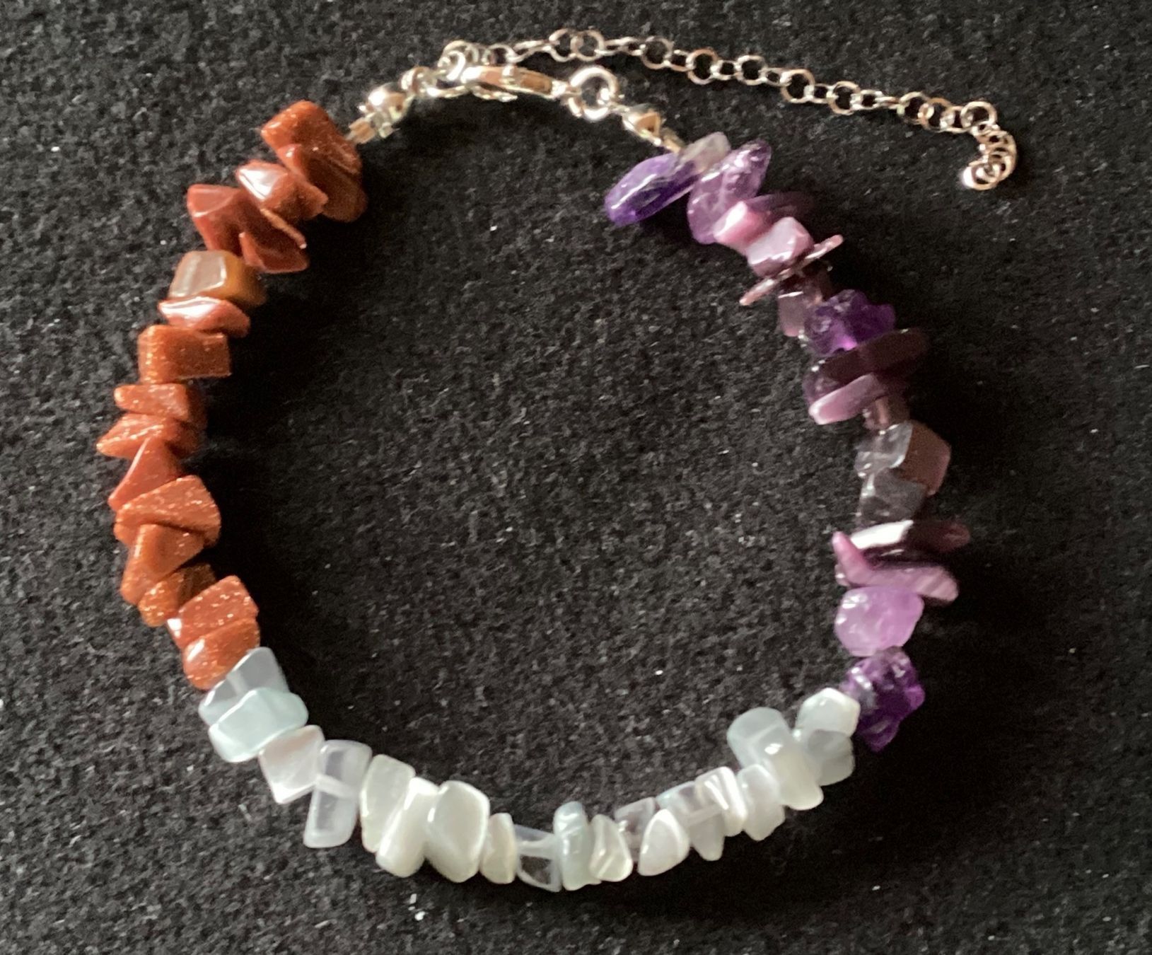 Bracciali & Braccialetti: Heilstein Edelstein Splitterarmband – Nuovo e nell'imballaggio originale da Laax venduto da kri_95f5 1