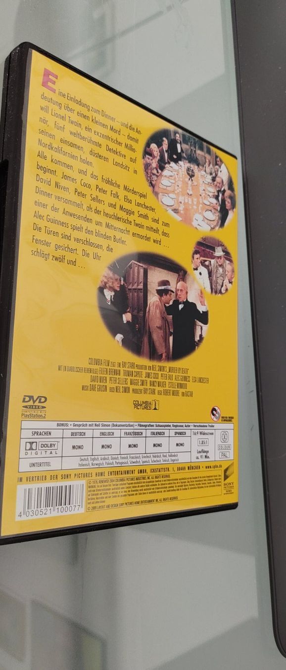 Tutti i DVDs: Eine Leiche zum Dessert DVD – Usato da Dottikon venduto da Oldyfreak 1