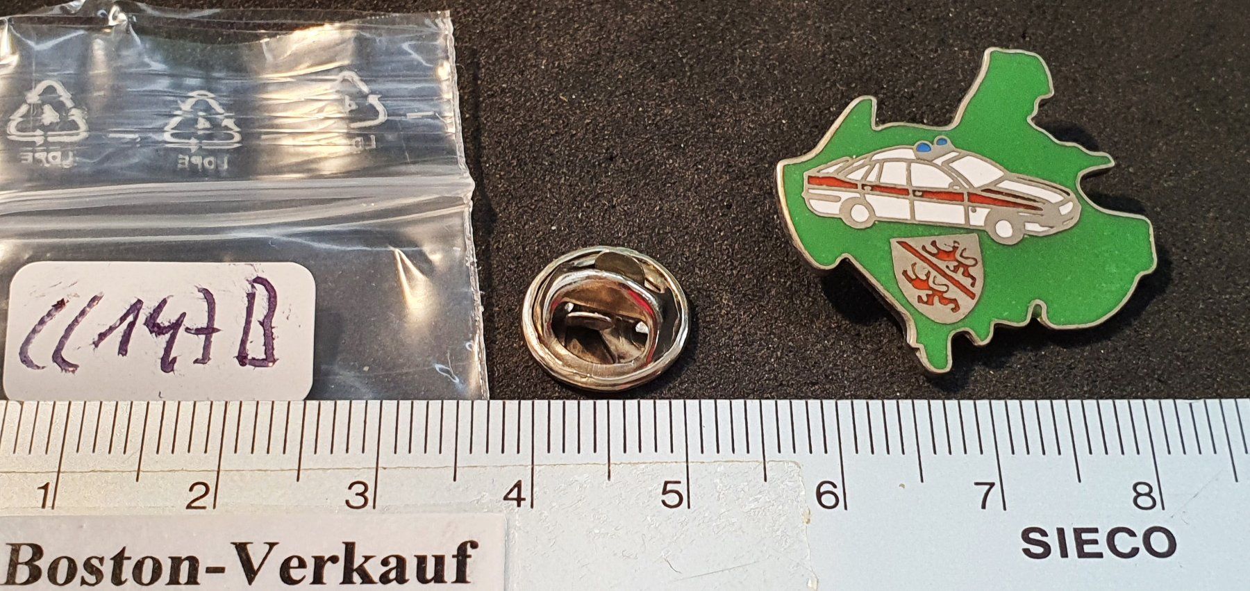 Plaketten & Abzeichen: CC147B - Pin Polizei Winterthur – Gebraucht aus Reinach BL von Boston-Verkauf 1