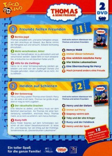 Alle DVDs: Thomas & seine Freunde: Gleis 1 Box 2DVD – Neu und originalverpackt aus Steinhausen von Vilivinili 1
