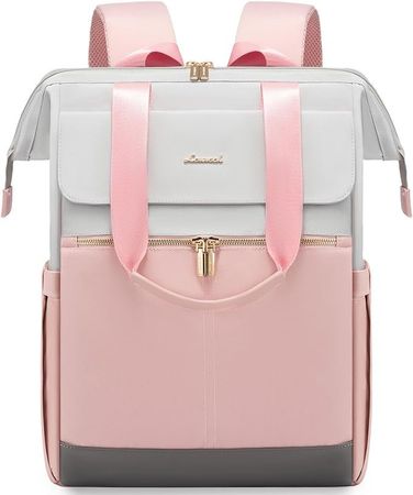Rucksack | Laptop Tasche | Schule Reiserucksack Rosa