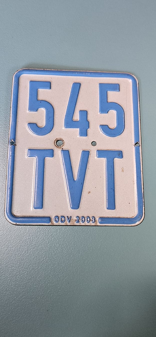 Insegne: Mofa Schild, Deutschland 2003 – Usato da Belp venduto da Ginus85