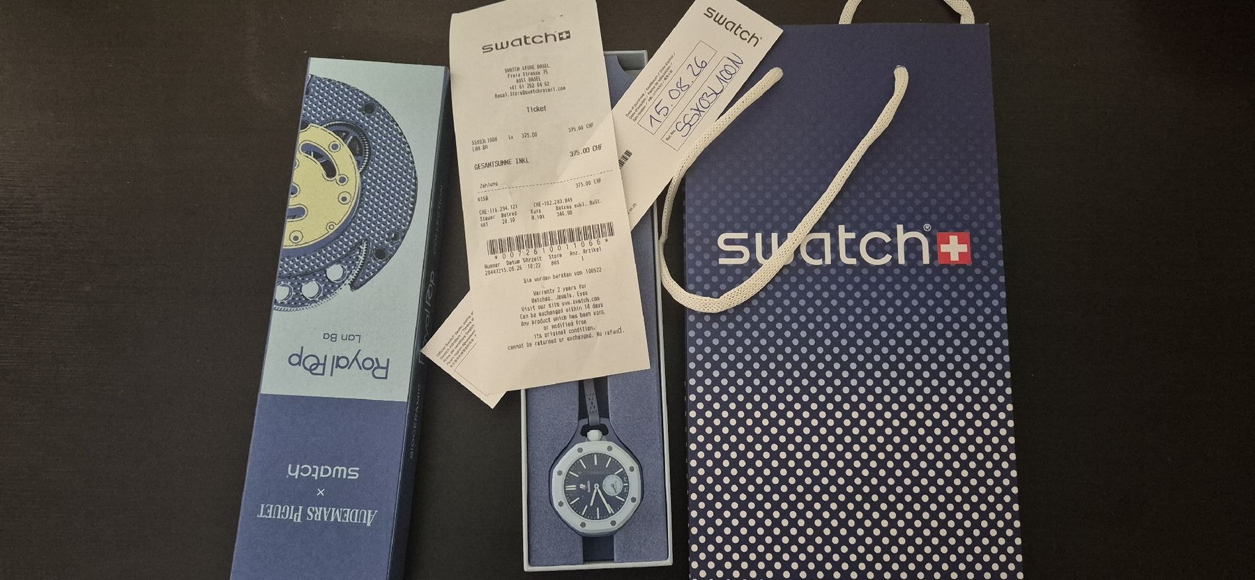 Swatch Uhren: royal pop lan ba – Neu und originalverpackt aus Basel von sid_bg6x