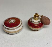 Antico set da comò (2 pezzi)