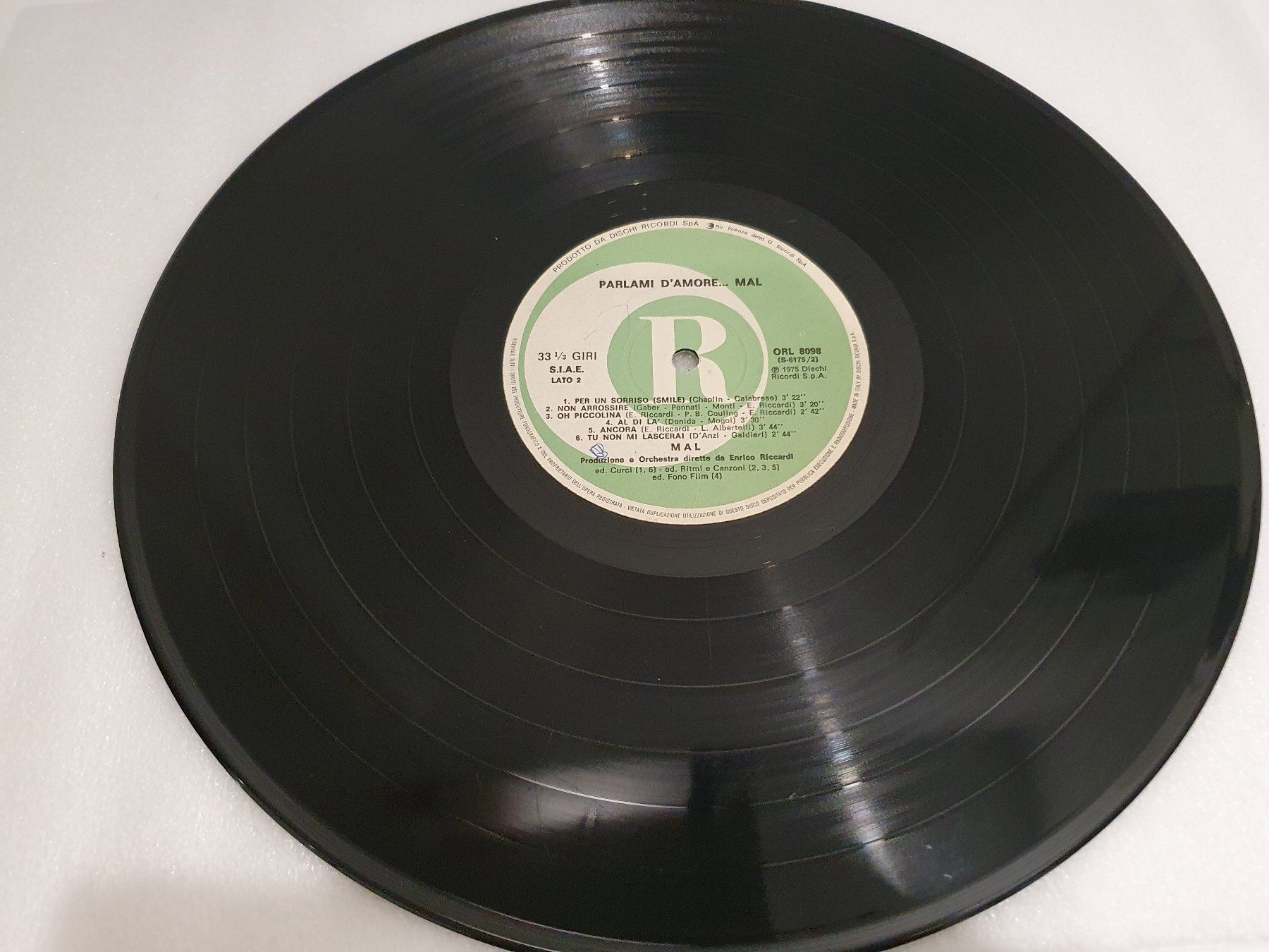 Dischi in vinile: Mal – Parlami D'Amore... – Usato da Uster venduto da Vinyl-Leidenschaft 4