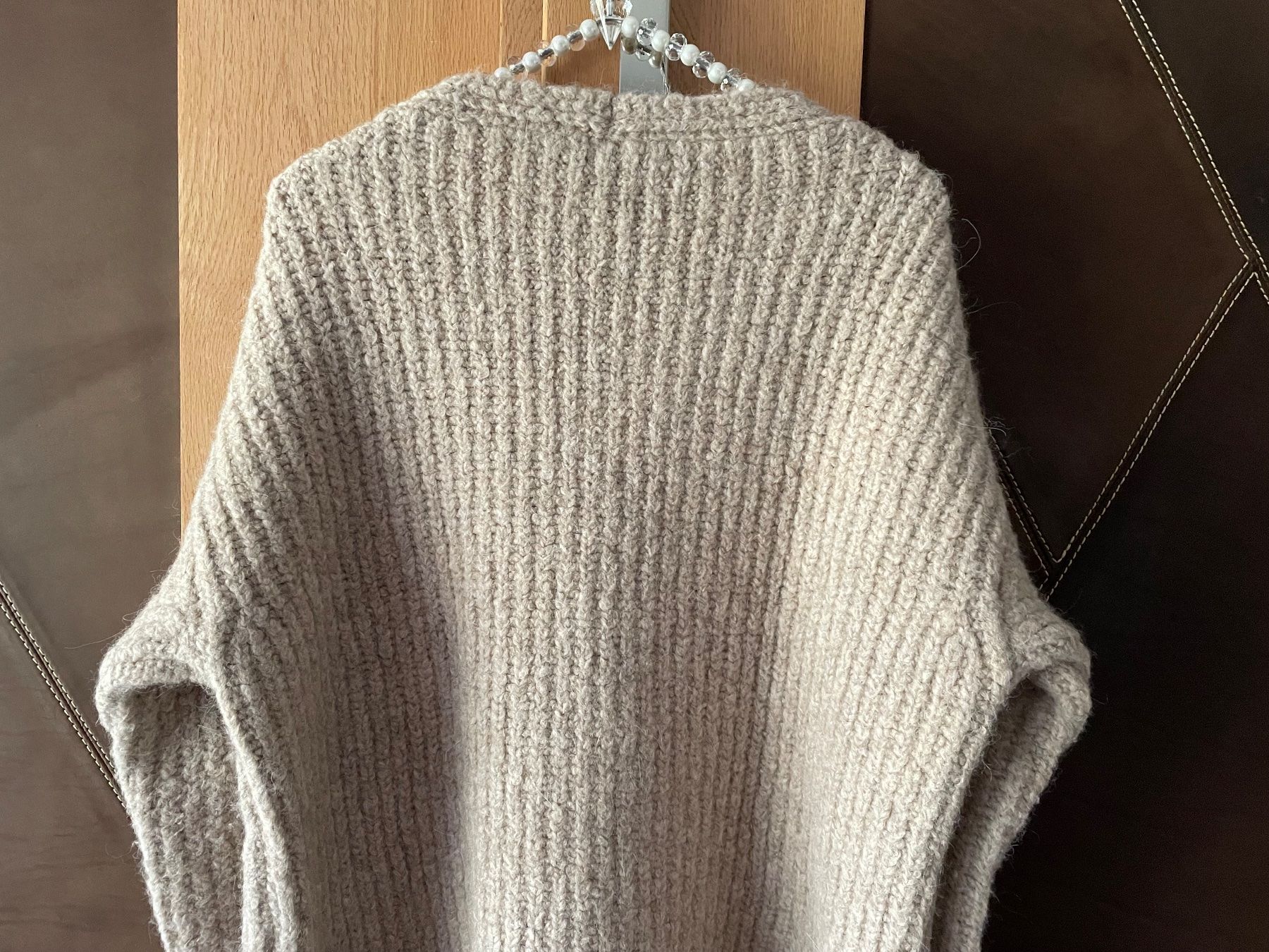 Ania Schierholt Maglioni & Felpe: ANIA SCHIERHOLT Strickpullover beige Gr. 34 (Oversize) – Usato da Chur venduto da Hortensia03 3