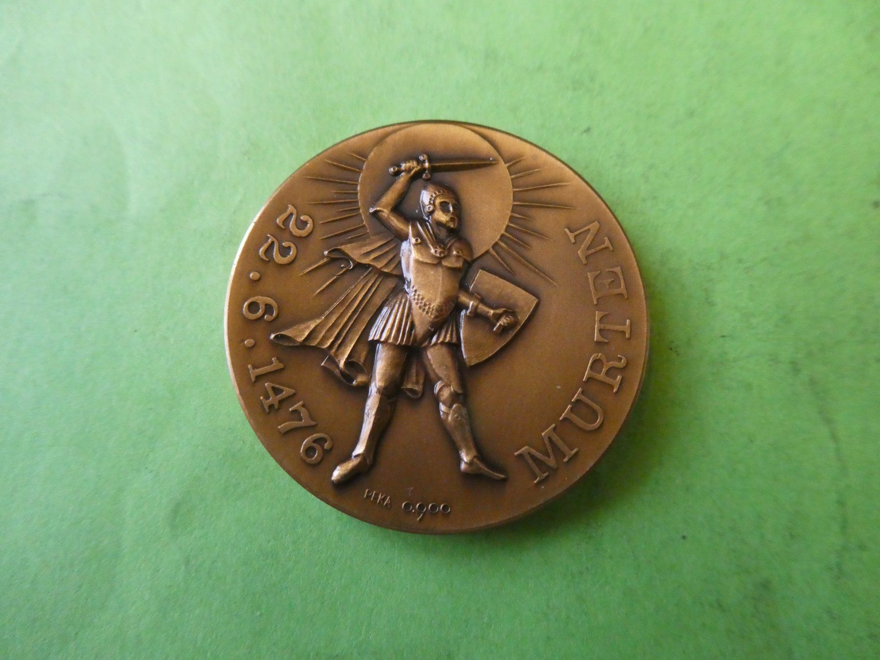 Medaglie: Murten 1970, Bronzemedaille PEKA .900 – Usato da Hinterforst venduto da Rohusri