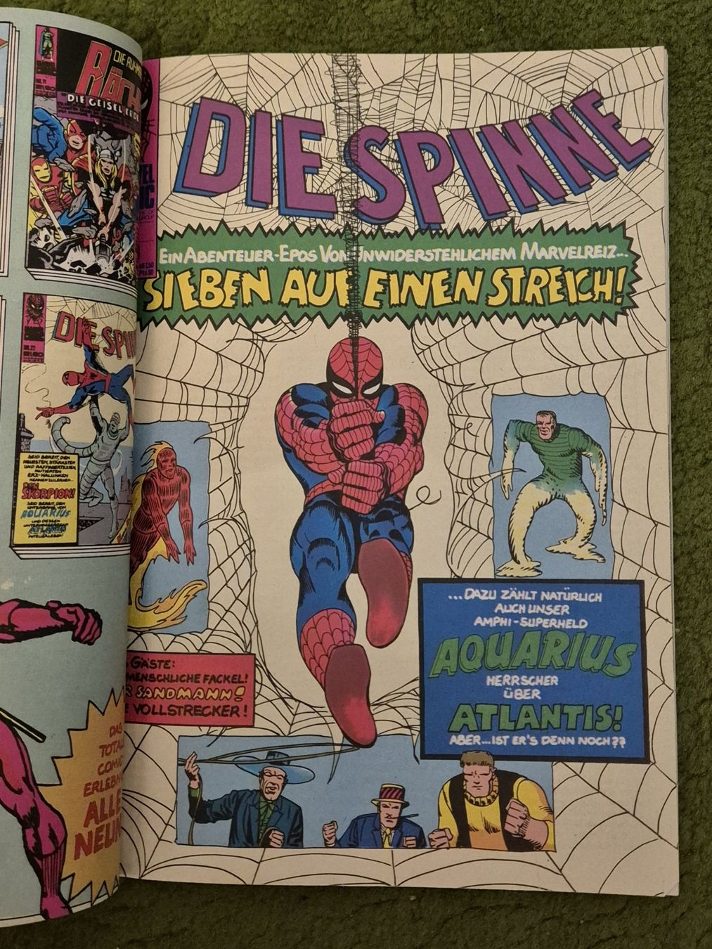 Fumetti: Marvel-Superband Nr. 7 / Inhalt siehe Bilder – Usato da Chur venduto da dluli 2
