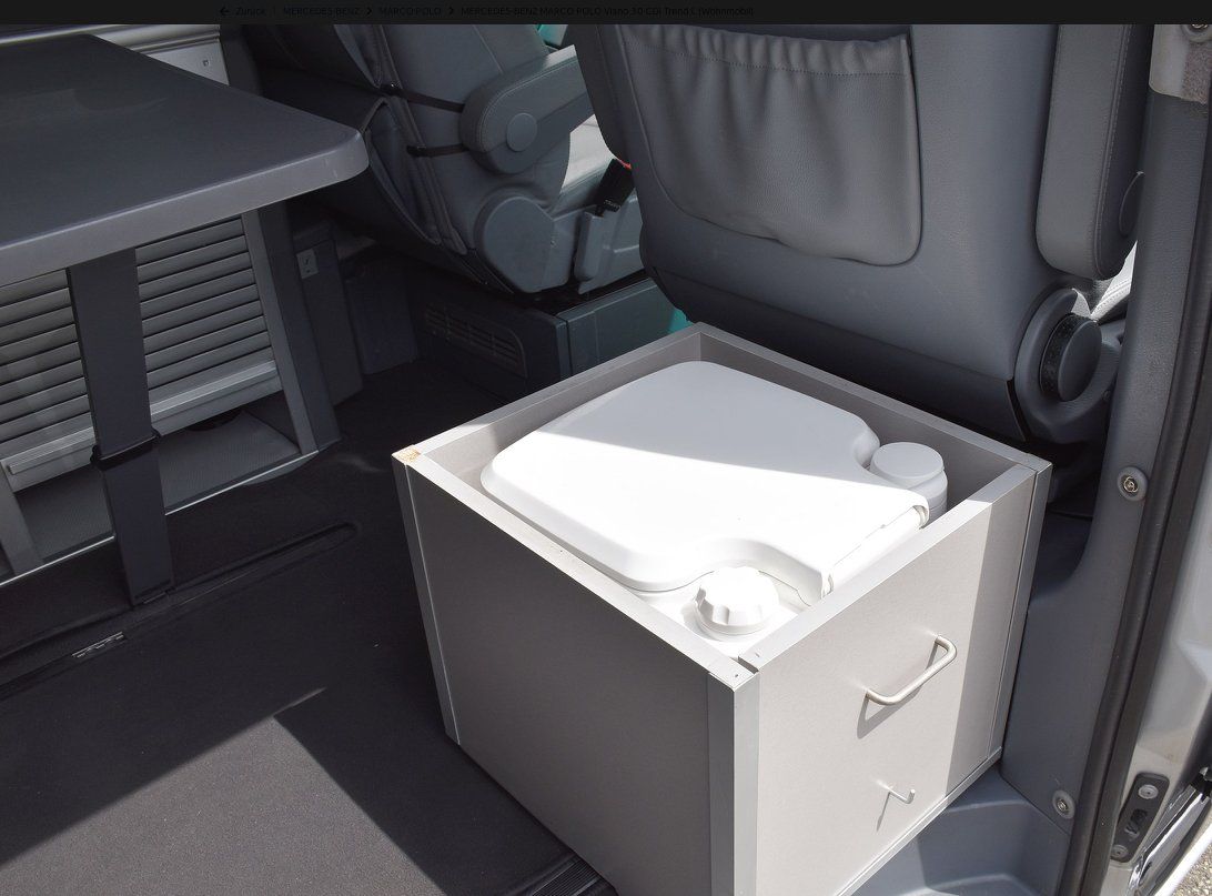 Mobilhome: Toilettenhocker mit Porta Potti – Usato da Unterentfelden venduto da handelskontor01