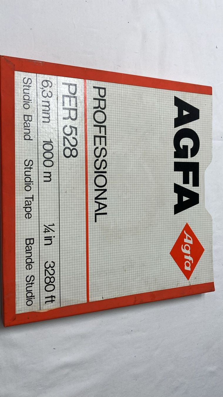Apparecchi a nastro: Agfa PER 528 Studio-Magnetband – Usato da Dietikon venduto da Rima57