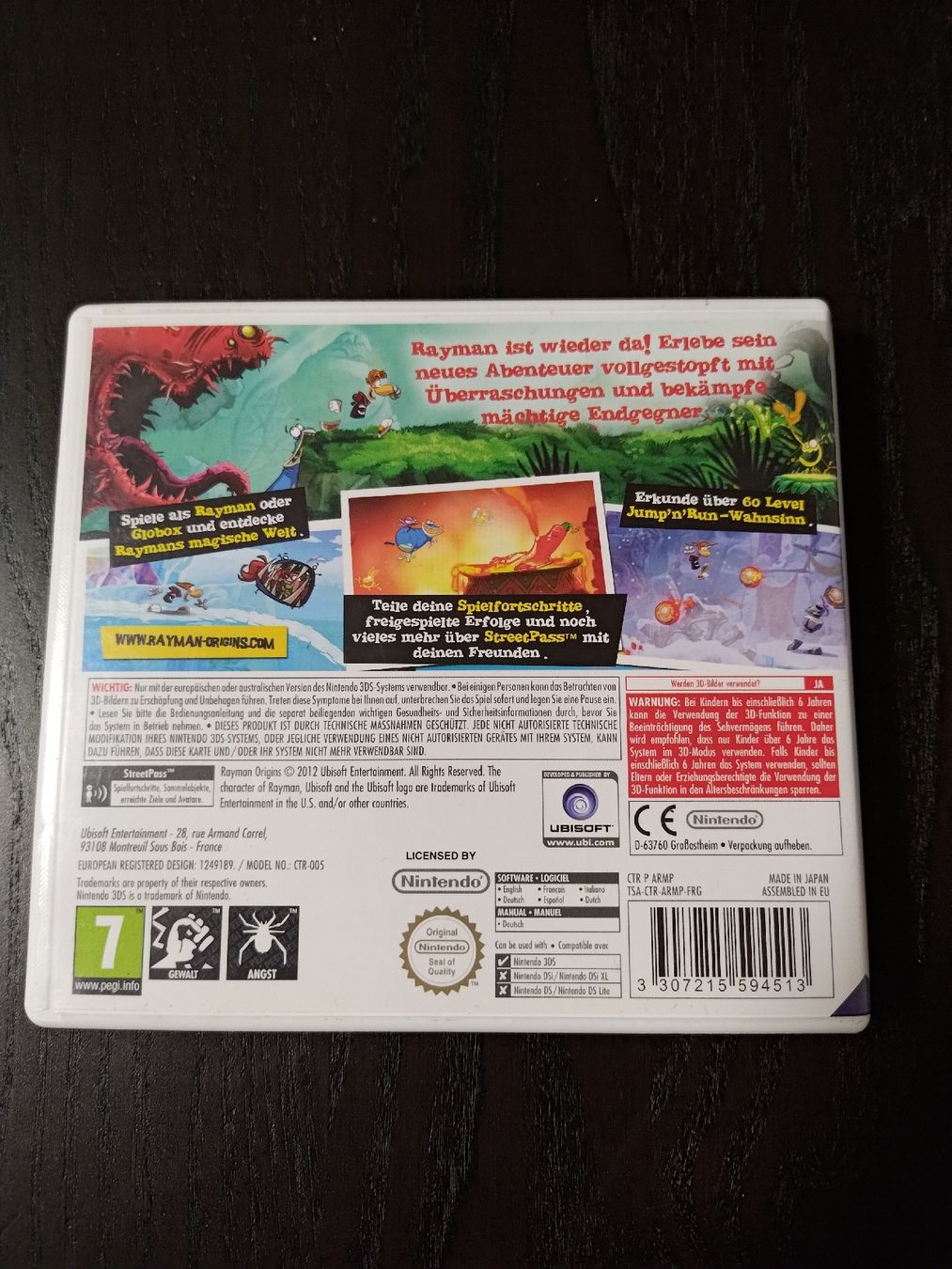 Spiele: Rayman 3DS - Nintendo  – Gebraucht aus Bern von Light_Y 1