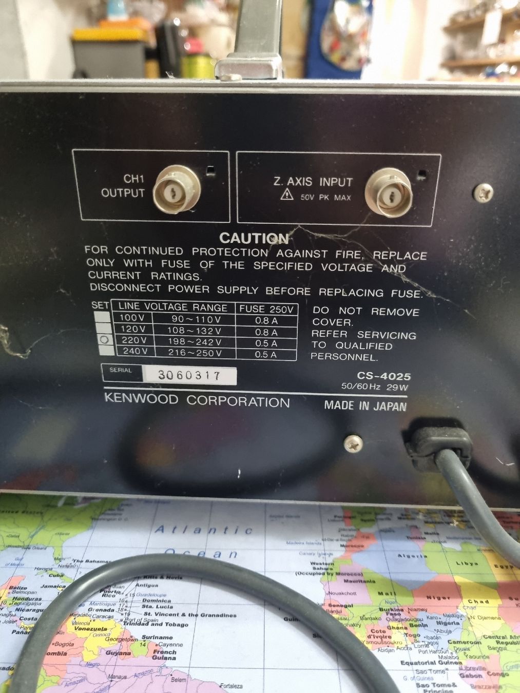 Messen: Oscilloscope kenwood cs-4025 – Gebraucht aus Ostermundigen von vintage60 3