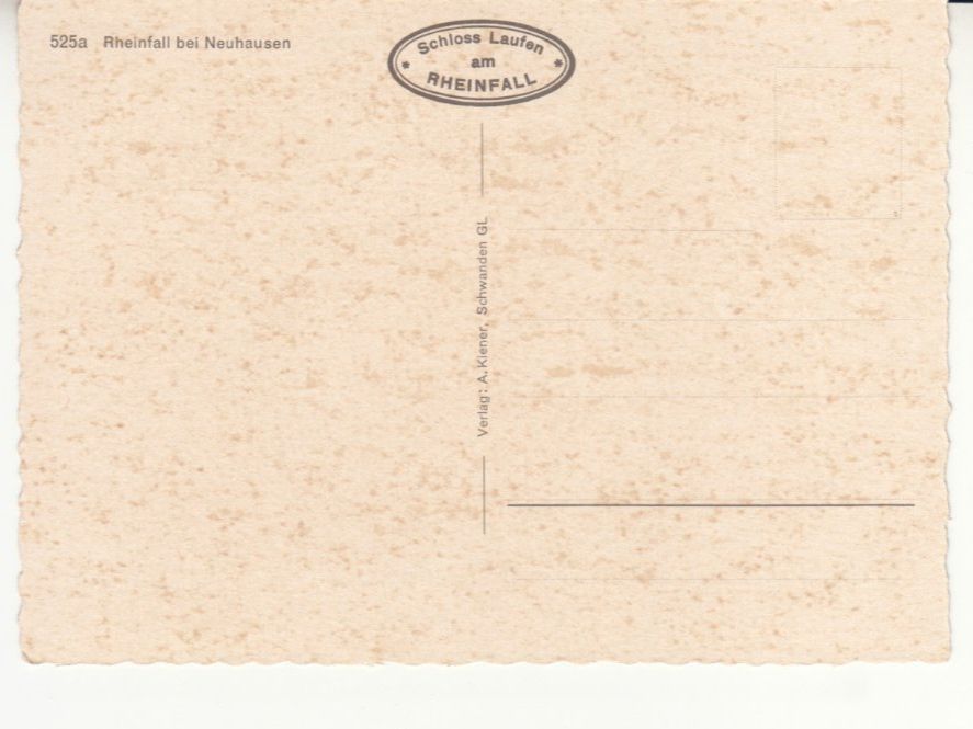 Cartes postales: Rheinfall ca. 1960 – D'occasion à Bürglen TG par StampGraf 1