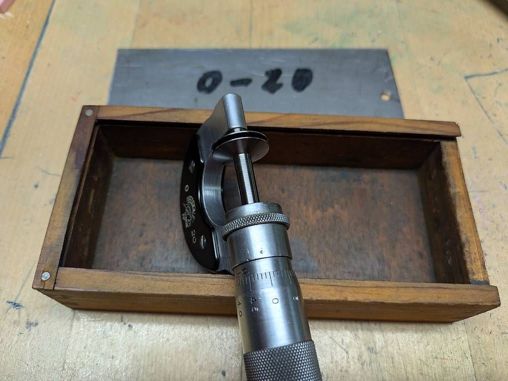 Mesurer: Tellermikrometer 0-20 – D'occasion à Schönengrund par UlliDiem 1