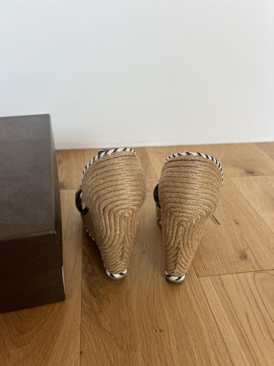 Gucci Scarpe da donna: Sandales compensées Gucci - Taille 37/5 – Usato da Lutry venduto da roxypoxy 2