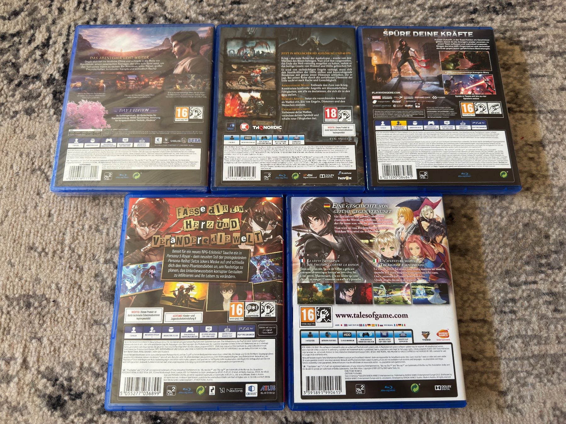Sony Spiele: PS4 Spiele Set – Gebraucht aus Aadorf von putzfeeconylinde888 1