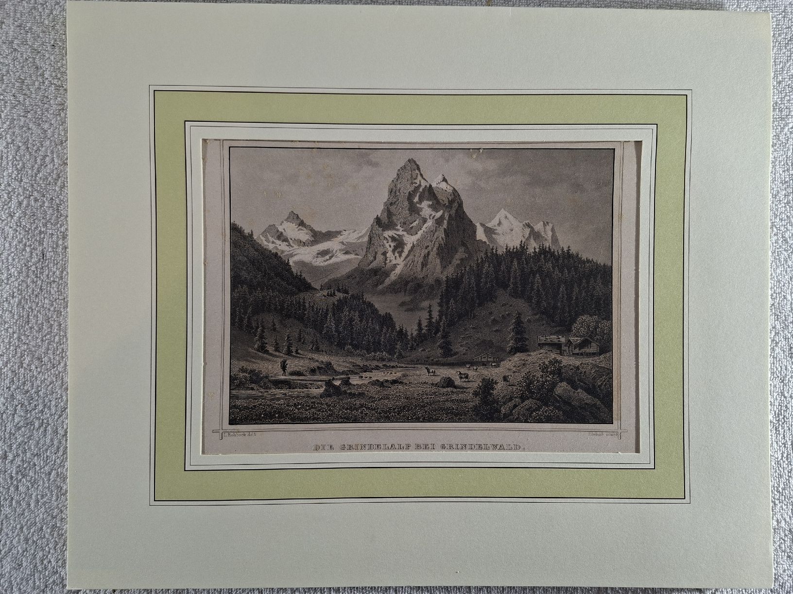 Stiche: Lot 11  5 Stiche berner Oberland  – Gebraucht aus Grindelwald von carro5 8