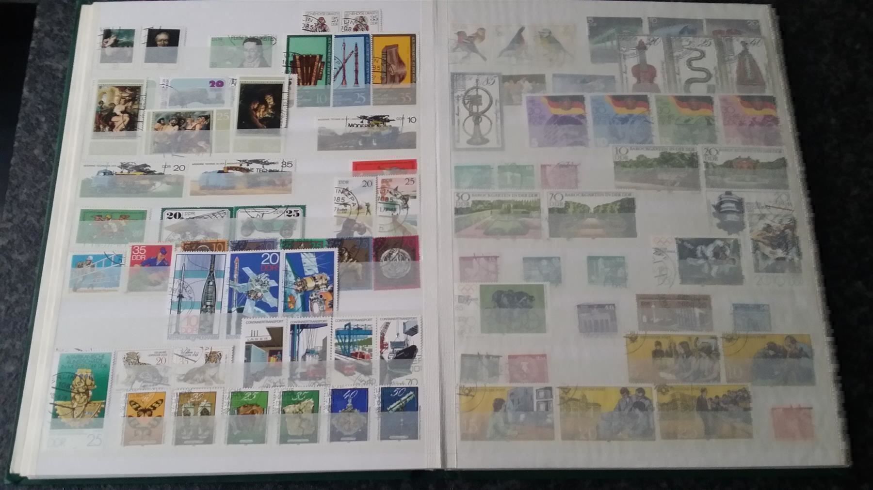 Tutti i francobolli: DDR-Sammlung -  ab Fr. 69.00 - Kat. Fr. 1380.00! – Usato da Buchen venduto da Jonny58 5