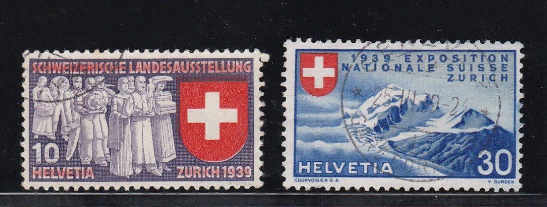 Tutti i francobolli: Timbres suisses 1939 – Usato da Dizy venduto da all_9l2s