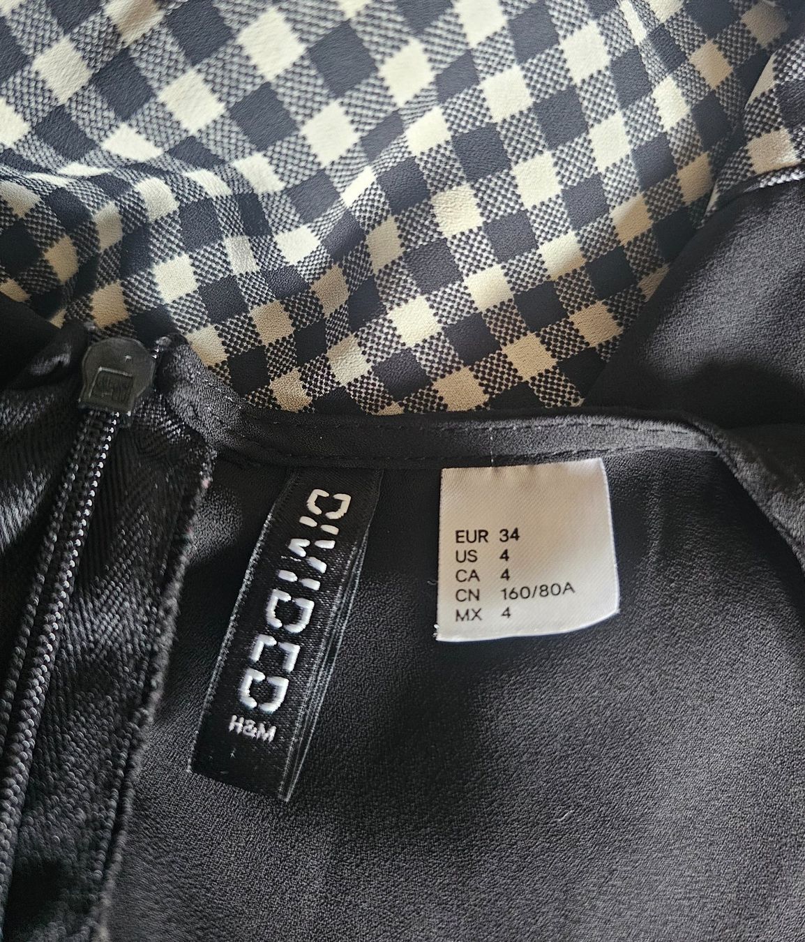 H&M Vestiti: cooles Kleid Karo + Pailletten Gr. 34 H&M – Usato da Füllinsdorf venduto da Sunnebliemli7 5