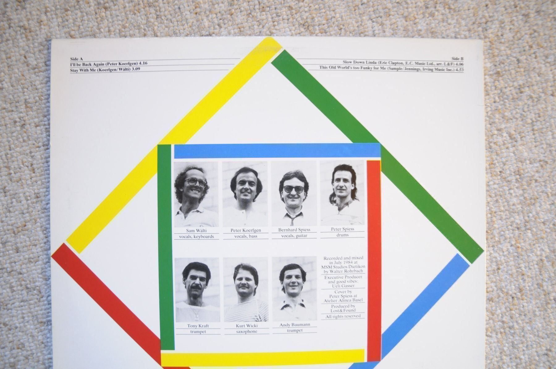 Dischi in vinile: Lost & Found - Back Again Signierte CH Maxi  ♪ GEWASCHEN – Usato da Unterseen venduto da vinylmore 1