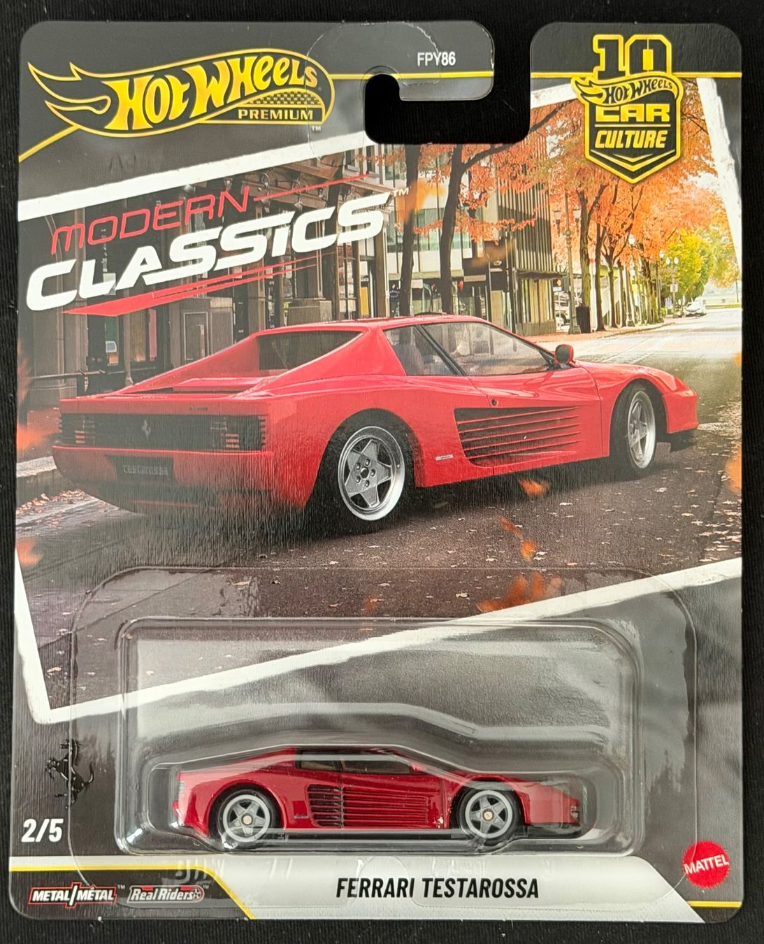 Hot Wheels Voitures modèles: Hot Wheels Ferrari Testarossa, Modern Classics Premium, 2/5 – Neuf avec emballage d'origine à Rümlang par Wantedjoe