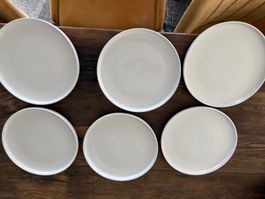 Essteller 6Stück plus 3 Schüsseln von MAISONS DU MONDE